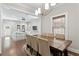 Dining room with wood table and views of living room at 3620 W San Pedro St, Tampa, FL 33629