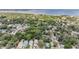 Serene neighborhood aerial view showcasing lush greenery, coastal proximity and peaceful community at 526 5Th N Ave, Safety Harbor, FL 34695