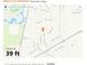 Elevation map showing property at 39 feet, located near commercial and residential areas in proximity to roadways at 7111 Oregon Chickadee Rd, Weeki Wachee, FL 34613