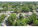 Aerial view of the community with mature trees providing shade and a tranquil environment for the neighborhood residents at 905 8Th Sw Ave, Largo, FL 33770