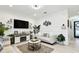 Charming living room with ample seating and decor at 12643 Horseshoe Bend Dr, Lithia, FL 33547