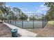 Fenced community tennis courts, offering a private and well-maintained space for residents at 18108 Ashton Park Way, Tampa, FL 33647