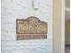 Close up of the community sign stating 200 First Avenue Point Pass-A-Gille, a private residence at 200 1St Ave # 406, St Pete Beach, FL 33706