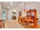 Cozy dining room, open to entry and living room at 215 Sela Cove Cir, Apollo Beach, FL 33572
