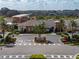 Beautiful Medley at Mirada clubhouse entrance with professionally landscaped grounds and manicured shrubs at 31510 Cabana Rye Ave, San Antonio, FL 33576