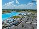 Resort-style community swimming pool with restaurants, bar, kayaks, and plenty of recreation for year round enjoyment at 31510 Cabana Rye Ave, San Antonio, FL 33576