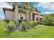 Beautiful landscaping, well maintained lawn, and spacious driveway at 31510 Cabana Rye Ave, San Antonio, FL 33576