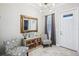 Inviting foyer features decorative furniture and bright natural light at 31510 Cabana Rye Ave, San Antonio, FL 33576