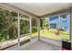 Relaxing screened lanai offering peaceful views of lush greenery and natural surroundings at 3343 Fox Hunt Dr, Palm Harbor, FL 34683