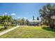 Waterfront property featuring a private dock and lift, perfect for boating enthusiasts at 3420 Santa Clara Dr, Punta Gorda, FL 33983