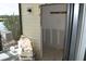 Area in the home under construction, showing the bones of a new room and river in the background at 420 Moorings Cove Dr # 420, Tarpon Springs, FL 34689