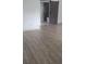 Modern bathroom featuring marble-look tile, modern fixtures, and a sliding barn door at 4824 Huntington Ne St, St Petersburg, FL 33703