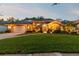 Well-manicured front yard and landscaping enhance the curb appeal of this charming home at 5027 Cross Pointe Dr, Oldsmar, FL 34677