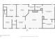 Floor plan illustrates the layout with dimensions for bedrooms, bathrooms, living spaces, and more at 6036 110Th N Ave, Pinellas Park, FL 33782