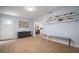 Charming entryway with a modern console, seating, and light hardwood floors at 656 40Th Ne Ave, St Petersburg, FL 33703