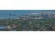 A view with waterfront buildings and skyline on a sunny day, with trees in the foreground at 656 40Th Ne Ave, St Petersburg, FL 33703