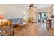 Bright living room with access to the backyard at 8956 124Th Way, Seminole, FL 33772