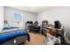Bedroom with a window, desk with computer, and an office chair at 3509 San Moise St, Plant City, FL 33567