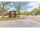 View of the community playground and clubhouse at 10411 Summerview Cir, Riverview, FL 33578