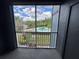 Enjoy serene community views of the pool from the private balcony at 13243 Sanctuary Cove Dr # 204, Temple Terrace, FL 33637