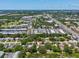 Aerial view showing the property's proximity to amenities and a major thoroughfare at 173 21St Se Ter, Largo, FL 33771