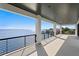 Spacious covered balcony featuring tile flooring and stunning waterfront views at 2087 Michigan Ne Ave, St Petersburg, FL 33703