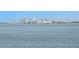 Distant skyline view from across the water shows city buildings and calm water at 2087 Michigan Ne Ave, St Petersburg, FL 33703