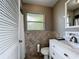 Well-maintained bathroom with a vanity, mirror, and neutral tones; a relaxing space at 2742 Sea Pines E Cir, Clearwater, FL 33761