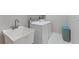Functional laundry room featuring a utility sink and white washer and dryer set at 3610 Woodbridge Ave, North Port, FL 34287