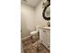 Bathroom with vanity, sink, and tile flooring at 39772 Meadowood Loop, Zephyrhills, FL 33542