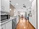 Bright, updated kitchen with stainless steel appliances, granite countertops, and an open layout at 5405 El Cerro Dr, New Port Richey, FL 34655