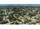 Gorgeous aerial view of the neighborhood and mature trees surrounding the home's location at 5413 15Th Ave S, Gulfport, FL 33707