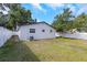 A view of the backyard at 5413 15Th Ave S, Gulfport, FL 33707