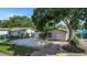 A view of the front yard and exterior at 5413 15Th Ave S, Gulfport, FL 33707