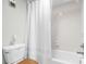 Standard bathroom with shower and toilet at 5915 Sea Ranch Dr # 202, Hudson, FL 34667