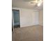 Bedroom with neutral carpet and a view of closet doors at 6317 Buster Dr, Tampa, FL 33619
