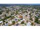 Overhead shot of neighborhood, showcasing the location of the home at 6801 Pinellas Point S Dr, St Petersburg, FL 33712