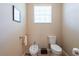 Comfortable half bathroom with modern toilet and bidet at 6933 Cozumel Ct, Land O Lakes, FL 34637