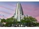 Modern high-rise building with floor-to-ceiling windows and balconies at 777 N Ashley Dr # 3009, Tampa, FL 33602