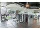 Spacious gym featuring modern fitness equipment and city views at 777 N Ashley Dr # 3009, Tampa, FL 33602