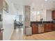 Contemporary kitchen with stainless steel appliances and sleek countertops at 777 N Ashley Dr # 3009, Tampa, FL 33602