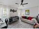 Bright living room with neutral tones and comfortable seating at 8508 Canterbury Lake Blvd, Tampa, FL 33619
