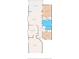 Detailed floor plan showing the layout of the home, including the screened porch, living room, and Primary bedroom at 9188 Rhett Ln, Weeki Wachee, FL 34613