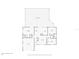 Floor plan shows layout of home including bedrooms, bathrooms, kitchen, living room, and pool at 925 Eagle Ln, Apollo Beach, FL 33572