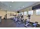 Well-equipped fitness center with treadmills, bikes, and free weights, offering a convenient workout space for residents at 1129 Emerald Hill Way, Valrico, FL 33594