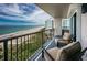 Enjoy relaxing on the balcony featuring great views of the beach and ocean at 1600 Gulf Blvd # 514, Clearwater Beach, FL 33767