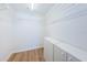 Empty walk-in closet with wire shelving, built-in storage, and ample room for organizing clothes at 1600 Gulf Blvd # 514, Clearwater Beach, FL 33767