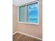 A picturesque view of the ocean from a bedroom window creates a serene and relaxing atmosphere at 1600 Gulf Blvd # 514, Clearwater Beach, FL 33767