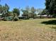 Expansive backyard featuring mature trees, a single-story home, and lush greenery, perfect for outdoor enjoyment at 1810 Alcorn Rd, Valrico, FL 33596