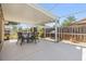 Spacious screened-in patio, perfect for outdoor dining and entertaining at 3105 Avocet Pl, Safety Harbor, FL 34695